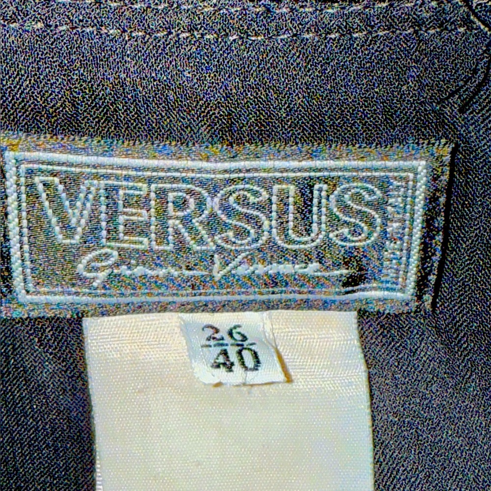 VERSUS by GIANNI VERSACE MAXI DRESS IN BLACK - Picture 8 of 9